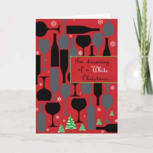 Cartes Pour Fêtes Annuelles Noël blanc