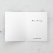 Cartes Pour Fêtes Annuelles Noël blanc (Intérieur)