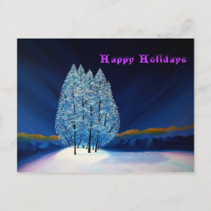 Cartes Pour Fêtes Annuelles Noël bleu #6