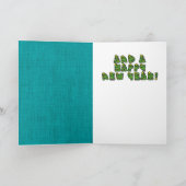 Cartes Pour Fêtes Annuelles Noël - border collie - Yaeger (Intérieur)