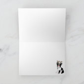 Cartes Pour Fêtes Annuelles Noël Boston Terrier (Intérieur)