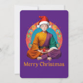 Cartes Pour Fêtes Annuelles Noël bouddhiste (Devant)