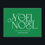 Cartes Pour Fêtes Annuelles Noel brillant coloré script géométrique Noël<br><div class="desc">Amusement coloré Noel Noël typographie géométrique script de vacances design. Rouge,  vert,  bleu marine et rose.</div>