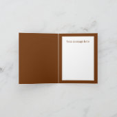 Cartes Pour Fêtes Annuelles Noël cacao gnome ajouter un message (Intérieur)