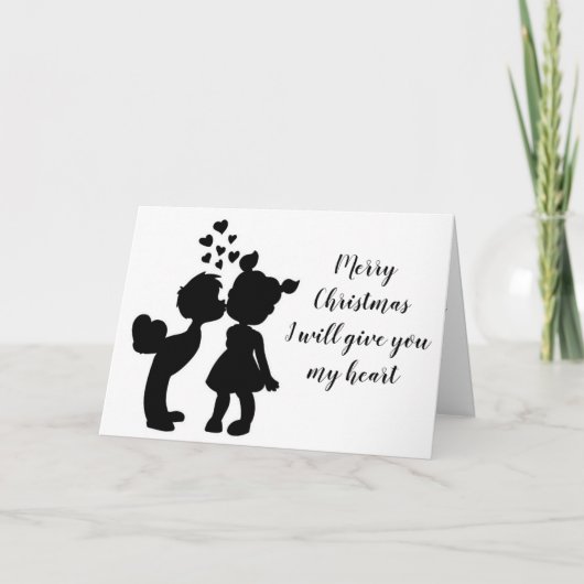 CARTES POUR FÊTES ANNUELLES ***NOËL*** CADEAU PRÉCIEUX...MON AMOUR ! ! ! ! ! (Devant)