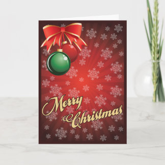 Cartes Pour Fêtes Annuelles Noël Card001 de salutation