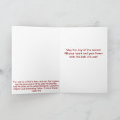 Cartes Pour Fêtes Annuelles Noël cardinal (Intérieur)