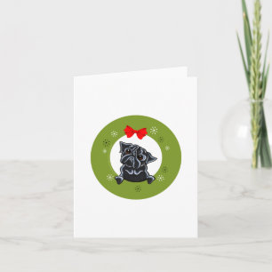 Cartes Pour Fêtes Annuelles Noël Carlin noir