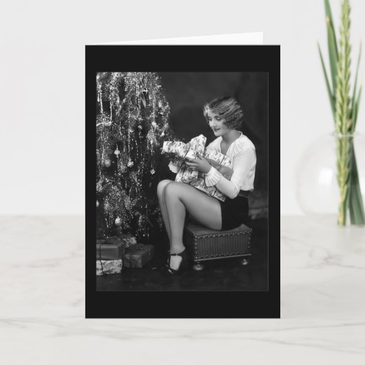 Cartes Pour Fêtes Annuelles Noël Carole Lombard (Devant)