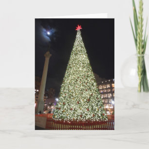 Cartes Pour Fêtes Annuelles Noël carré San Francisco des syndicats