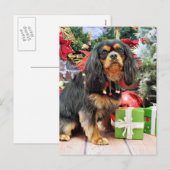 Cartes Pour Fêtes Annuelles Noël - Cavalier - Charlie (Devant / Derrière)