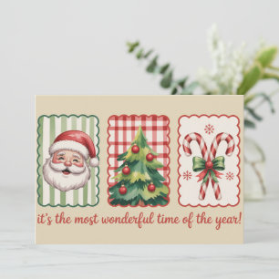 Cartes Pour Fêtes Annuelles Noël C'est la plus merveilleuse période de l'année