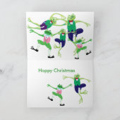 Cartes Pour Fêtes Annuelles Noël chanceux (Intérieur)