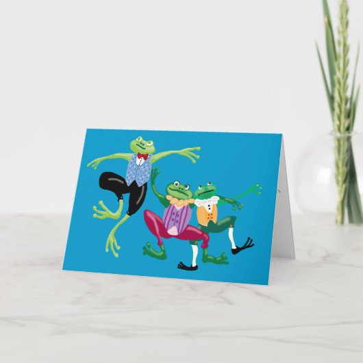 Cartes Pour Fêtes Annuelles Noël chanceux (Devant)