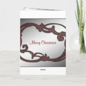 Cartes Pour Fêtes Annuelles Noël chrétien (Dos)