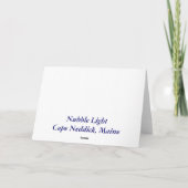 Cartes Pour Fêtes Annuelles Noël clair nubble (Dos)