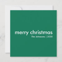 Noël clair | Scandi vert minimaliste moderne