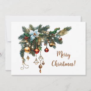 Cartes Pour Fêtes Annuelles Noël classique