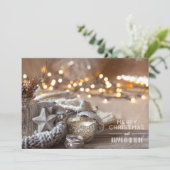 Cartes Pour Fêtes Annuelles Noël cosy (Debout devant)