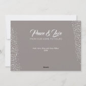 Cartes Pour Fêtes Annuelles Noël cosy (Dos)