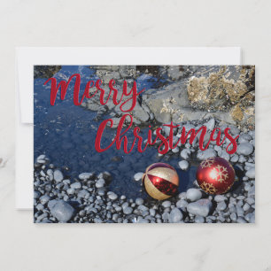 Cartes Pour Fêtes Annuelles Noël côtier