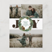 Cartes Pour Fêtes Annuelles Noël d'Acorn Wreath (Devant)