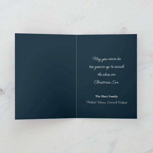 Cartes Pour Fêtes Annuelles Noël dans la forêt (Intérieur)