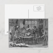 Cartes Pour Fêtes Annuelles Noël dans le pays (Devant / Derrière)