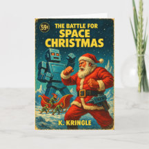 Noël dans l'espace : Santa contre Robot Science-Fi
