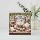 Cartes Pour Fêtes Annuelles Noël de baseball (Debout devant)