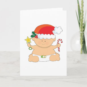 Cartes Pour Fêtes Annuelles Noël de bébé