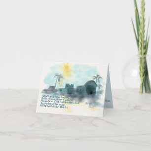 Cartes Pour Fêtes Annuelles Noël de Bethlehem