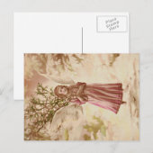 Cartes Pour Fêtes Annuelles Noël de bonbon à ange (Devant / Derrière)