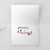 Cartes Pour Fêtes Annuelles Noël de bowling (Intérieur)