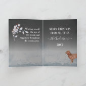 Cartes Pour Fêtes Annuelles Noël de Boykine personnalisé (Intérieur)
