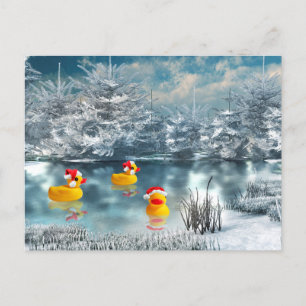 Cartes Pour Fêtes Annuelles Noël de canard