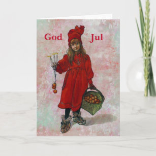 Cartes Pour Fêtes Annuelles Noël de Carl Larsson