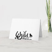 Cartes Pour Fêtes Annuelles Noël de chat de grange (Dos)