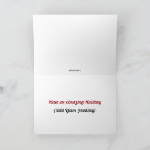 Cartes Pour Fêtes Annuelles Noël de chat de grange (Intérieur)