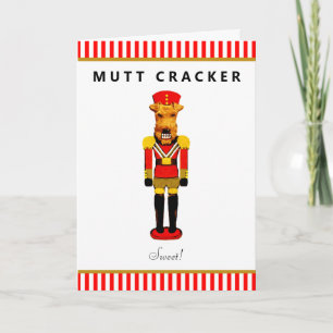 Cartes Pour Fêtes Annuelles Noël de chien drôle