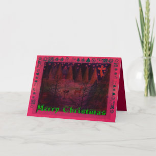 Cartes Pour Fêtes Annuelles Noël de chienchiens.
