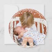 Cartes Pour Fêtes Annuelles Noel de couronne bleu clair (Dos)