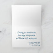 Cartes Pour Fêtes Annuelles Noël de coutume de la Floride de lumière (Intérieur)