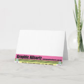 Cartes Pour Fêtes Annuelles Noël de dents fausses (Dos)