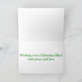 Cartes Pour Fêtes Annuelles Noël de faune (Intérieur)