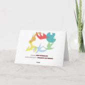 Cartes Pour Fêtes Annuelles Noël de Jackalope (Dos)