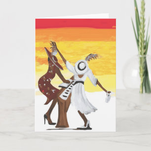 Cartes Pour Fêtes Annuelles noël de jazz
