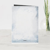 Cartes Pour Fêtes Annuelles Noël de la Briard personnalisée (Dos)