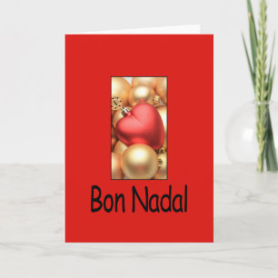 Cartes Pour Fêtes Annuelles noël de la catalogne de bon