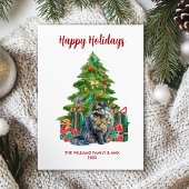 Cartes Pour Fêtes Annuelles Noël de la famille des chats perses